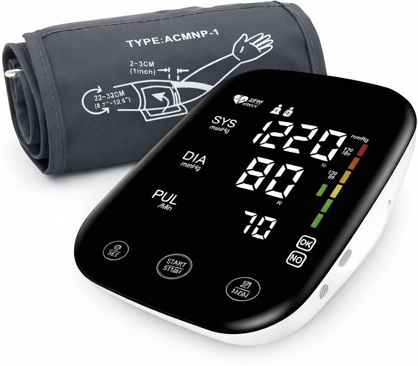 BELENZO Fully Automatic Digital Blood Pressure Monitoring Device blood pressure monitor Bp Monitor-image-15