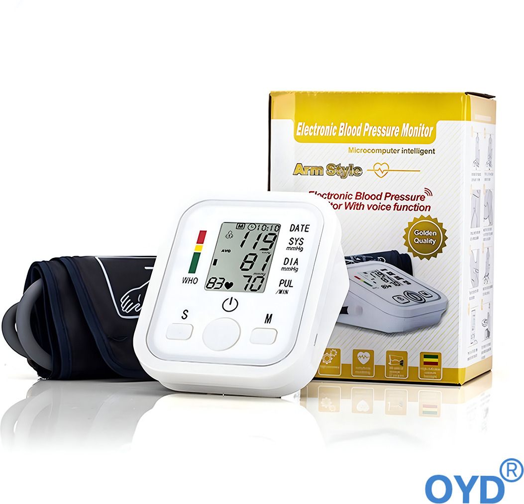 OYD Automatic Electronic BP Machine with Large Digital Display Colour Display With Voice Function Bp Monitor-image-48