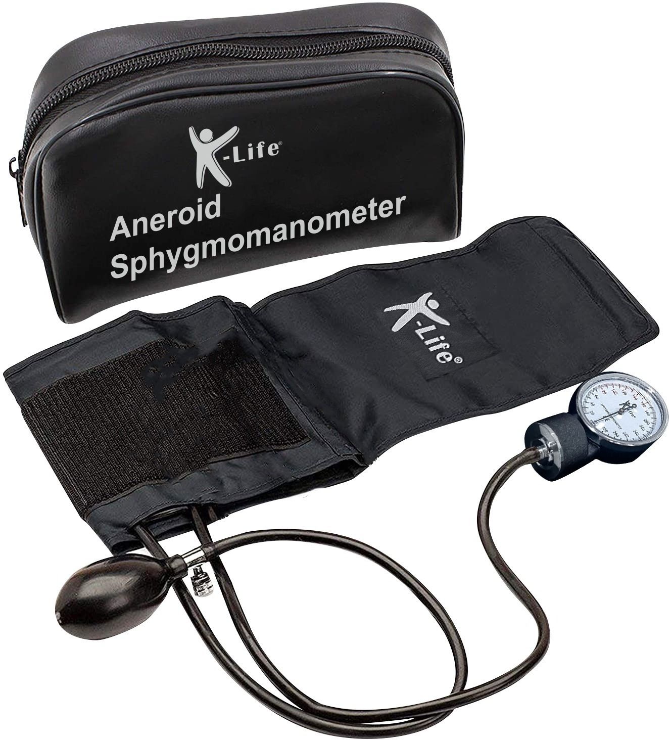 K-life Aneroid Manual Sphygmomanometer & Pressure Gauge Blood Pressure Machine Bp Monitor