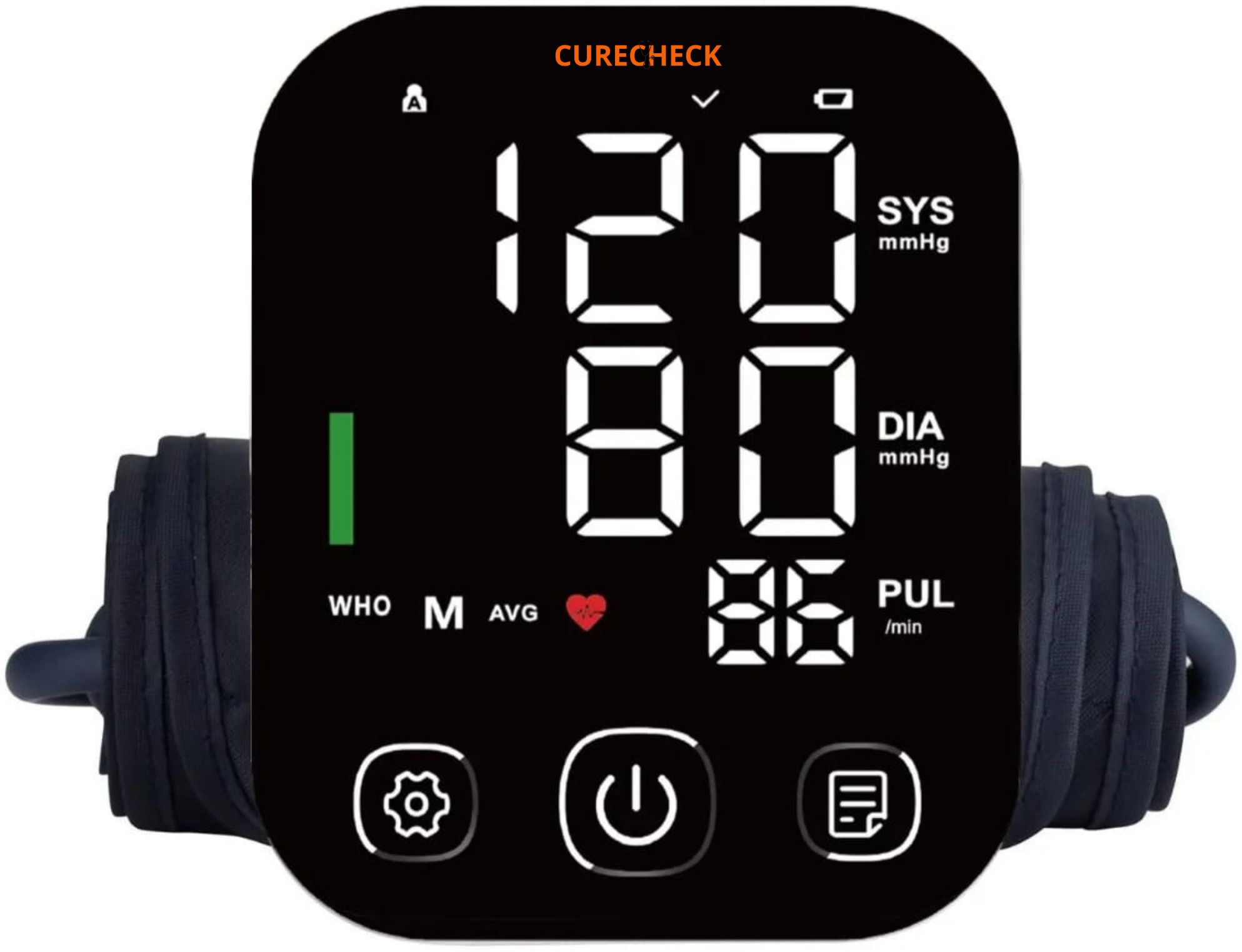 curecheck Talking BP Bp Monitor-image-12