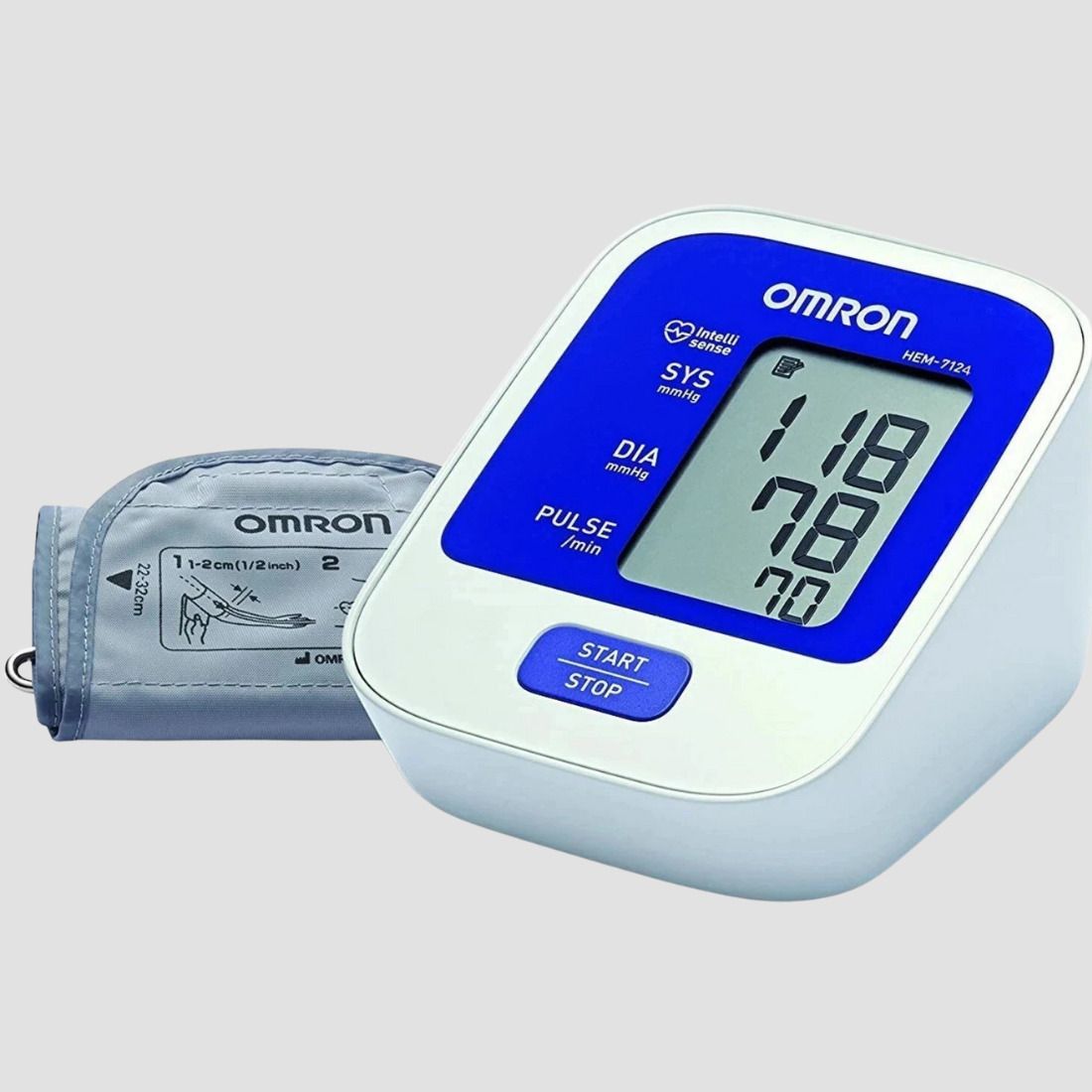 OMRON HEM__7124 Fully Automatic Digital Blood Pressure with Intellisense Technology Bp Monitor-image-49
