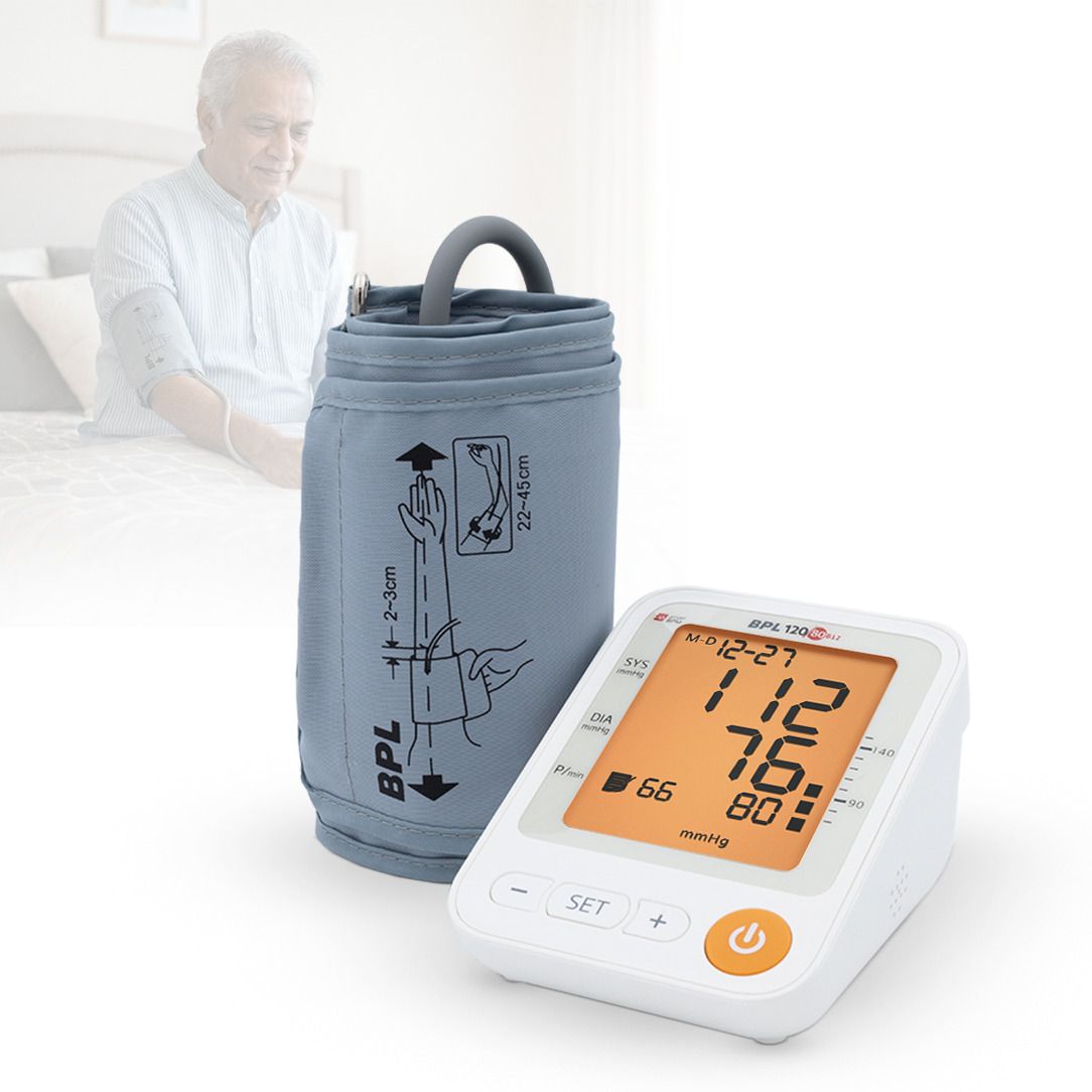 BPL Medical Technologies B12 Digital Blood Pressure Monitor with USB, LCD Display B12 Bp Monitor-image-32