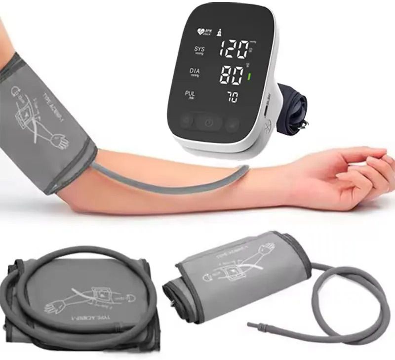 BELENZO Automatic Digital Blood Pressure Machine USB Type C / Battery powered Bp blood pressure monitor Bp Monitor-image-38