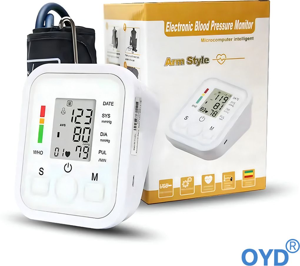 OYD Home Use BP Measuring Device for three back light yellow bp Bp Monitor-image-44