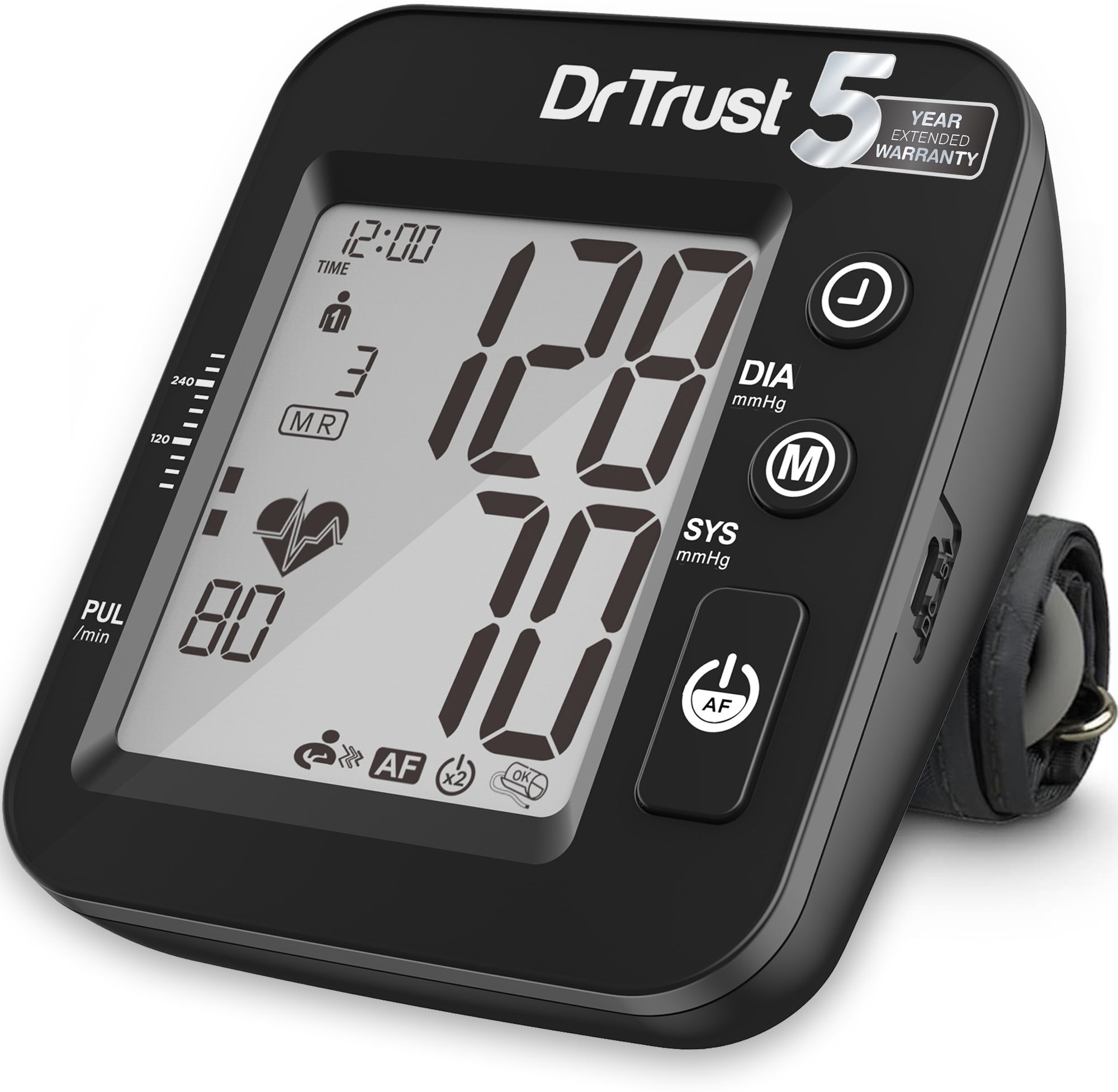 Dr Trust USA Intellitrack 131 Digital Blood Pressure BP Machine Bp Monitor