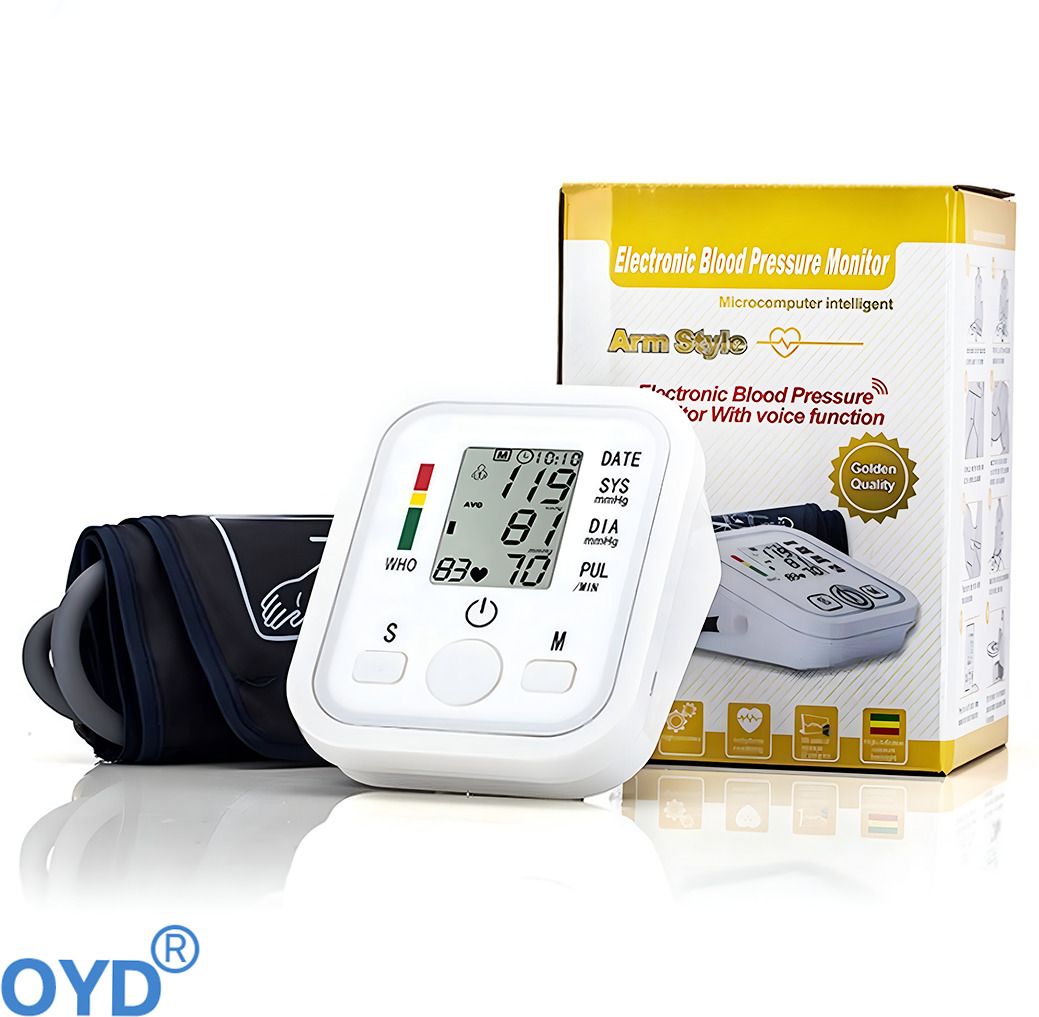 OYD Digital Blood Pressure Monitor with AAA Battery & USB Charging Colour Display With Voice Function Bp Monitor-image-10