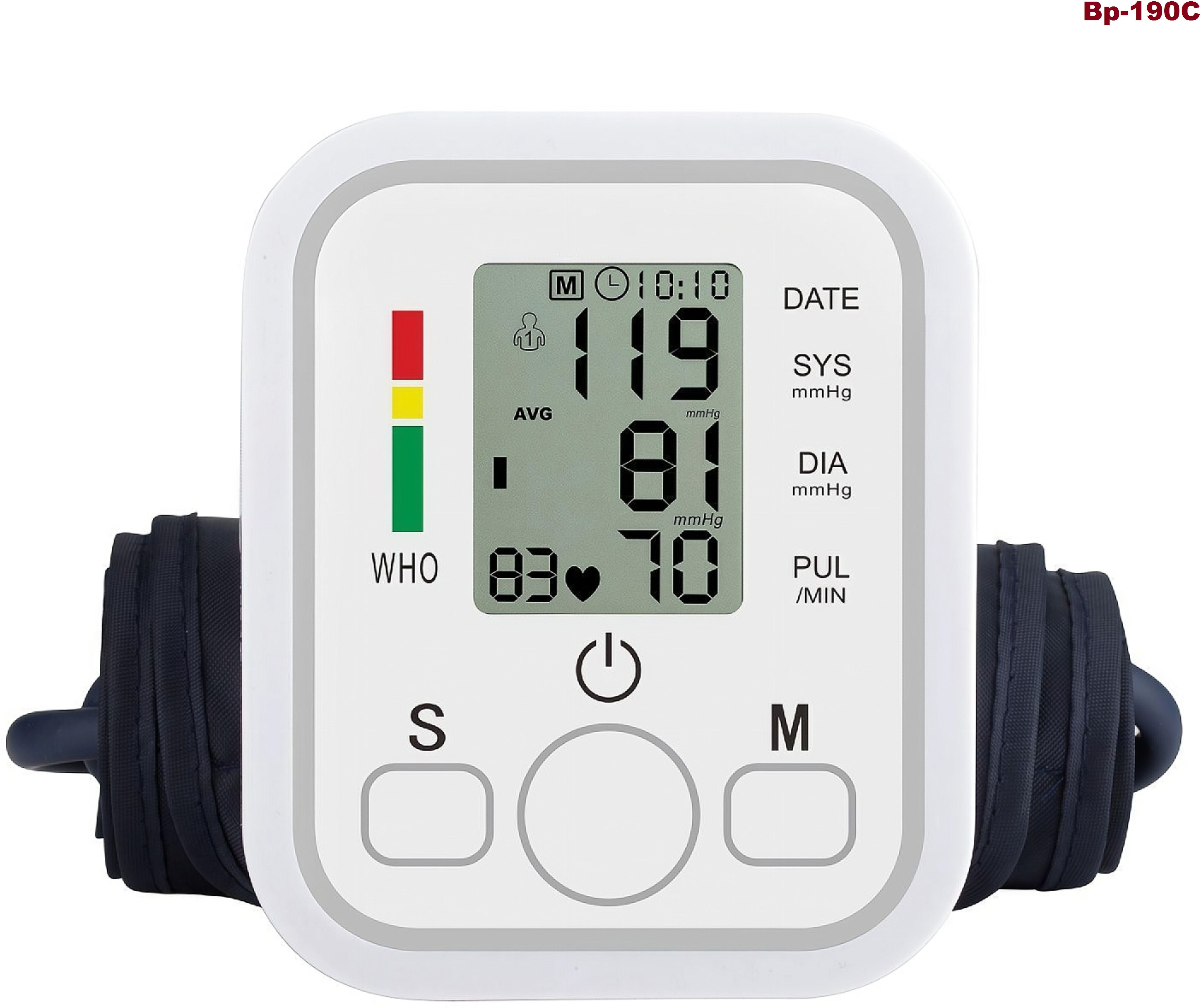 Accutrust bp-190 One Touch Digital BP Monitor | Accurate & Easy to Use Bp Monitor