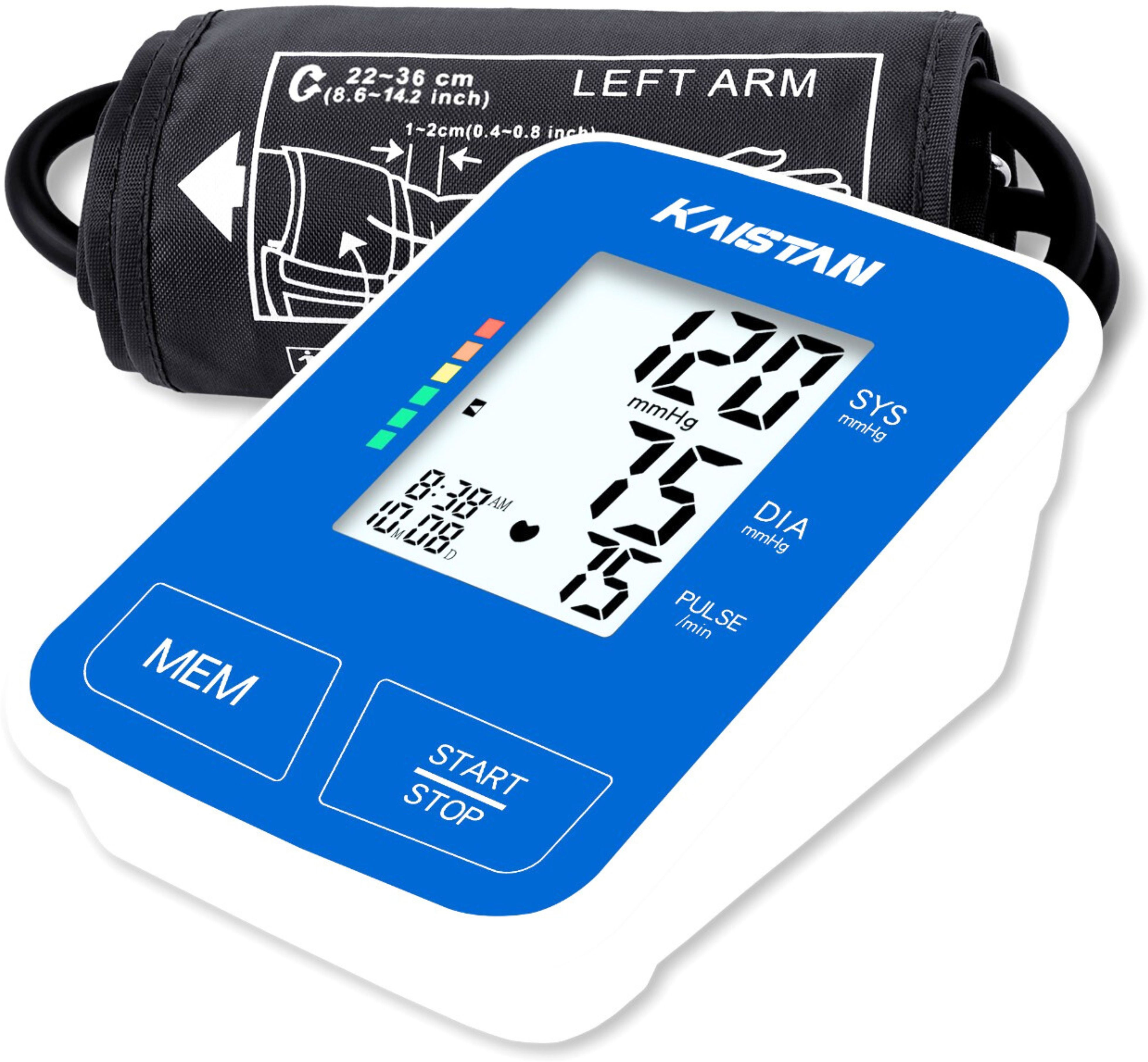 KAISTAN DBP 1231 Blood Pressure Monitor | Fully Automatic Meter for BP Check & Pulse Rate | Digital Machine | Dual Power Device USB cable type-C or AAA battery - Bp Monitor-picture-12