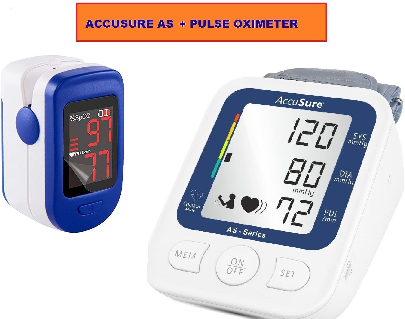 AccuSure AS BP Monitor & pulse oximeter ( FS10C ) Bp Monitor-image-43