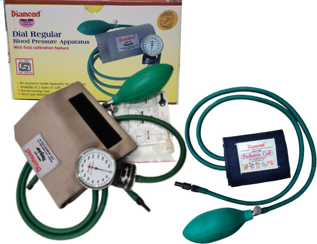 DIAMOND BPDL270 Dial Velcro With Field Calibration Feature with Pediatric Cuff Set- Bp Monitor-picture-44