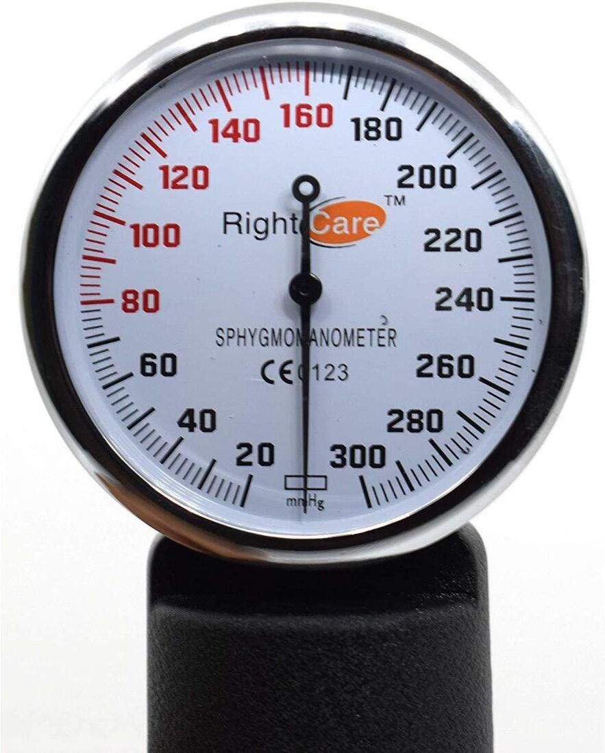 RightCare C01B Blood Pressure Gauge Dial (Black) C01B Blood Pressure Gauge/Dial (Black) Bp Monitor-image-19