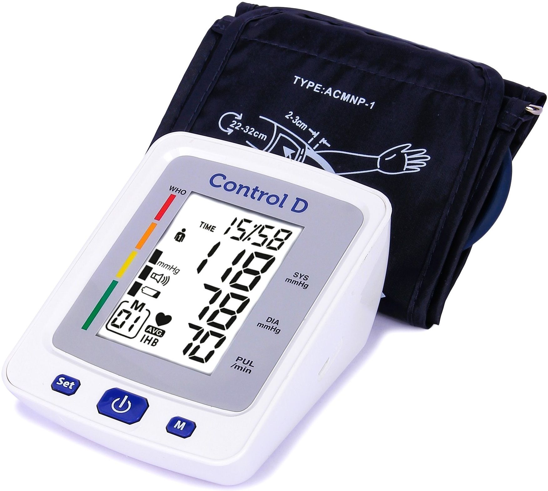 Control D XL Display Digital BP Monitor BP Machine Blood Pressure Monitor Machine Automatic Digital Electronic Blood Pressure Monitor | One Touch Automatic Bp Monitor-image-33