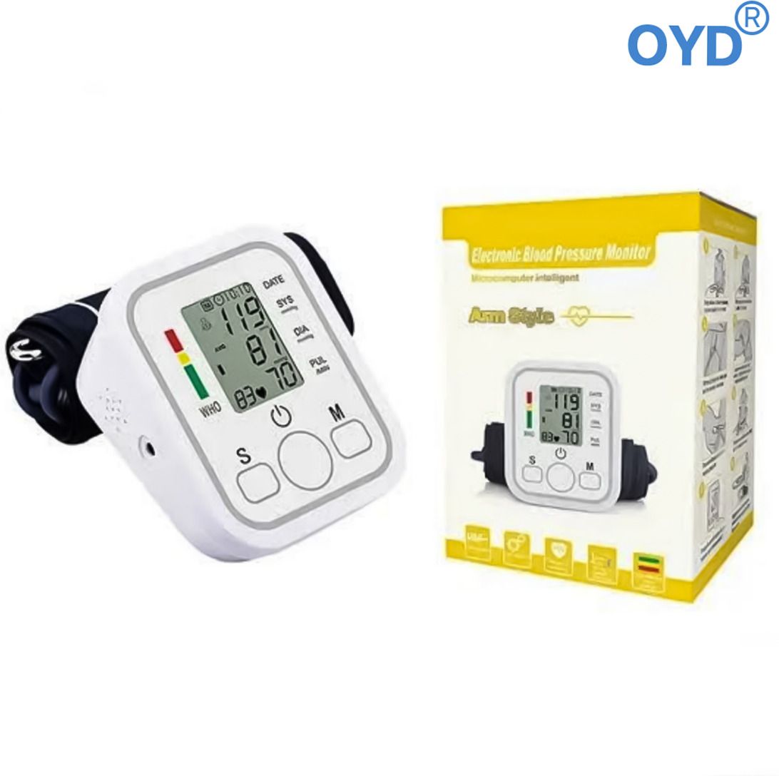 OYD BP Machine Digital Blood Pressure Apparatus with three back light yellow bp Bp Monitor-image-29
