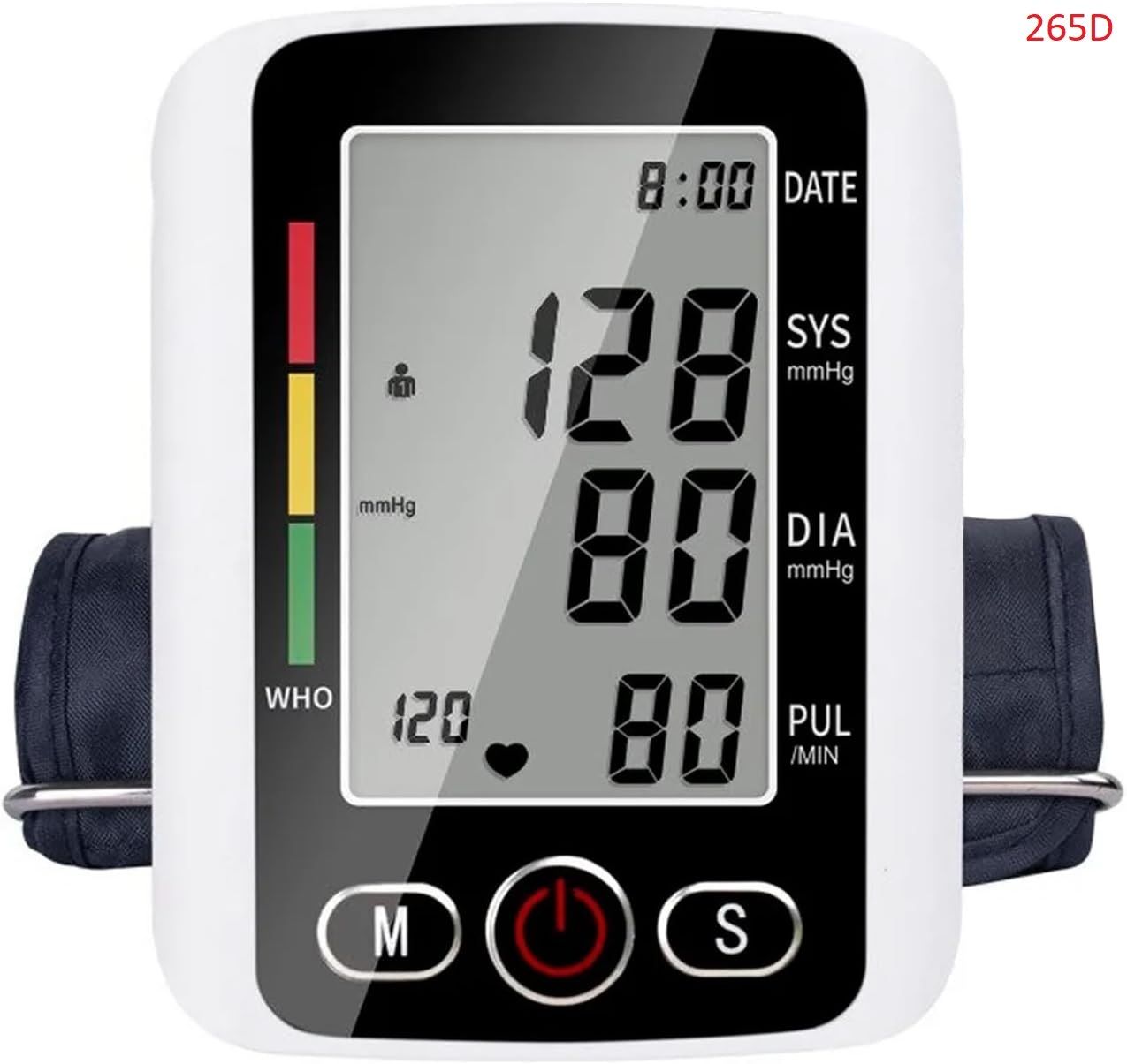 Accutrust Digital Blood Pressure Monitor for Upper Arm LED Display | Dual Power Mode Bp Monitor-image-6