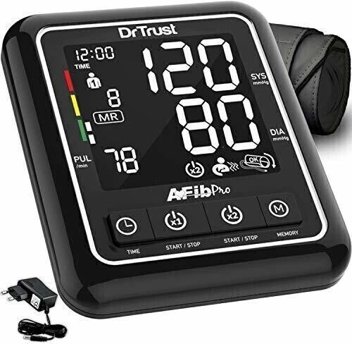 Dr Trust (USA) Atrial Fibrillation Automatic Dual Talking Digital Blood Pressure Monitor Machine Bp Monitor-image-44