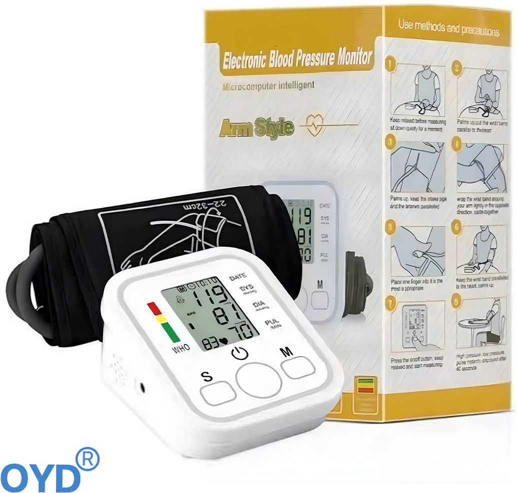 OYD USB Type-C Powered BP Machine with LED Digital Display Colour Display With Voice Function Bp Monitor-picture-12