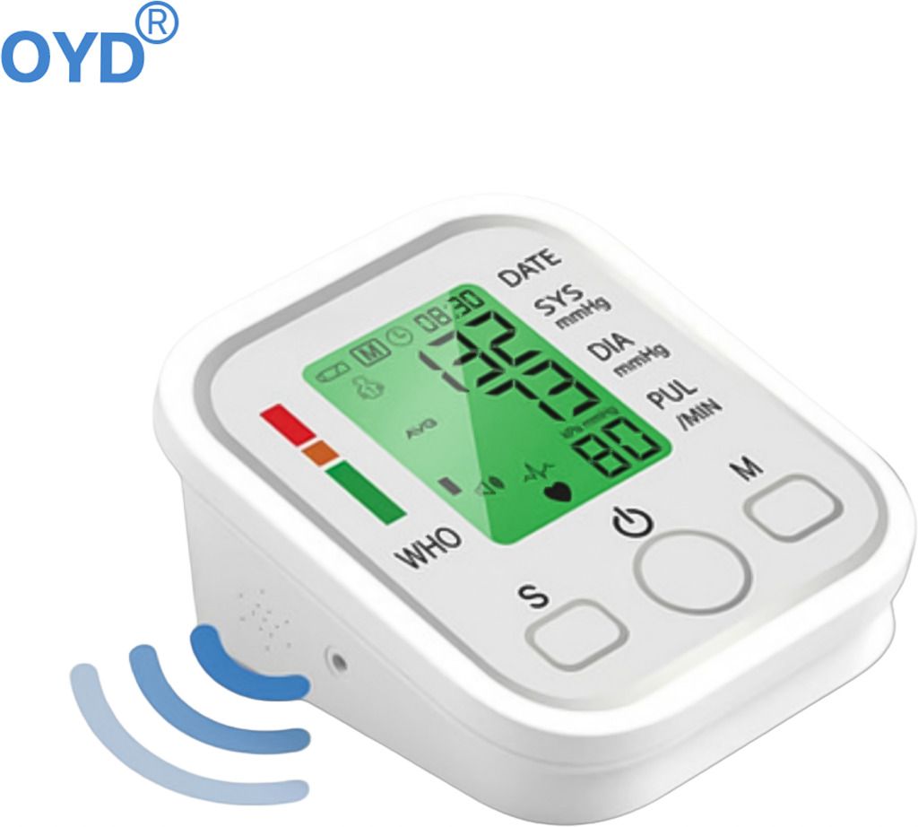 OYD Portable Electronic BP Monitor with AAA Battery Support Colour Display With Voice Function Bp Monitor-image-15