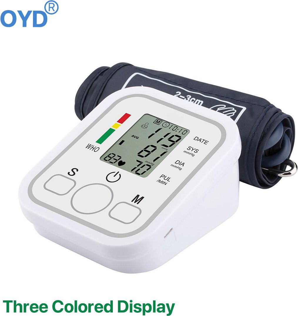 OYD Smart Blood Pressure Machine with Comfortable Adjustable yellow bp Bp Monitor-image-11
