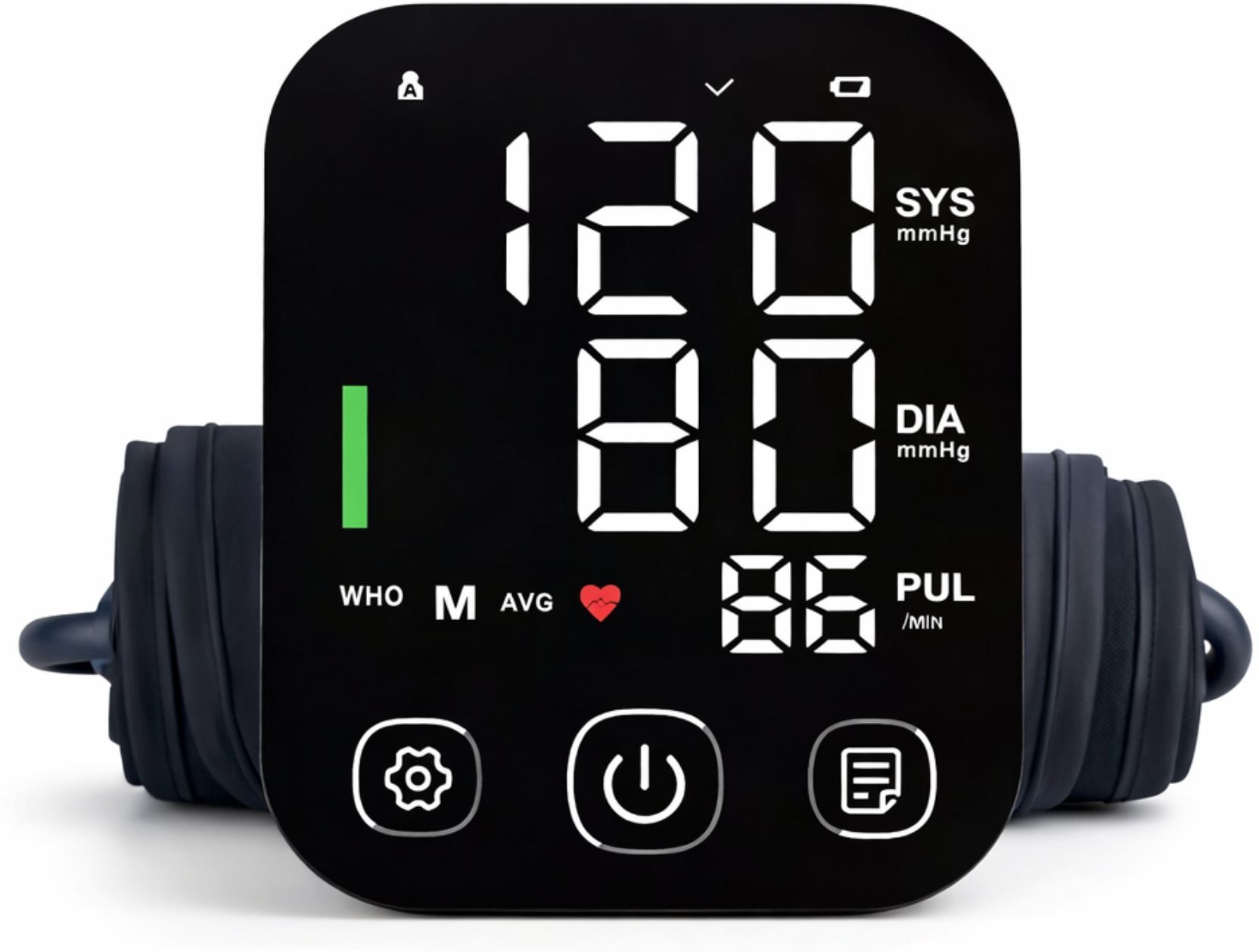 HEALTHYWIND HW-HH-BP01E Digital BP Monitor for Home Use | One-Touch Control, Rechargeable Battery Bp Monitor-image-42