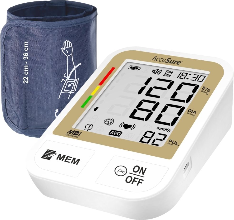 AccuSure Automatic Advance Feature Blood Pressure Monitoring System For Measuring TS+ Bp Monitor-image-36