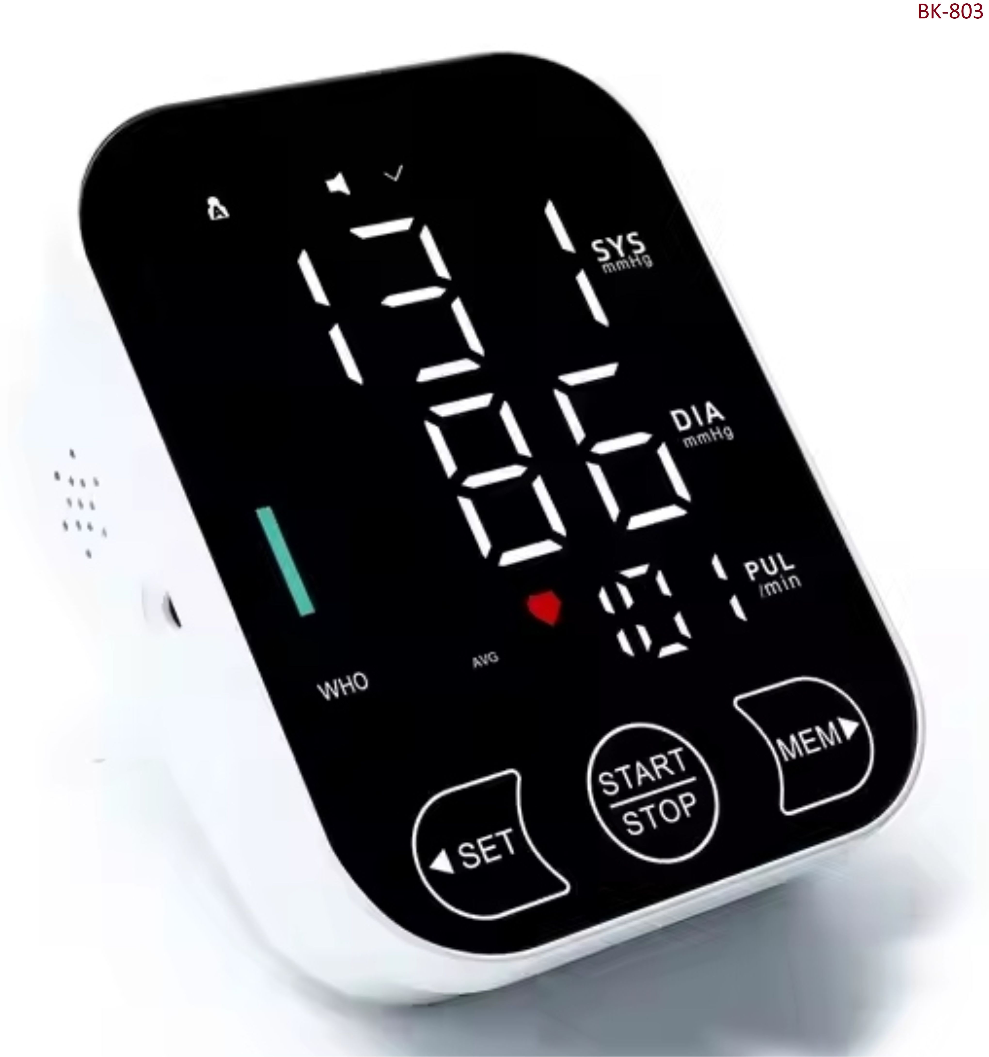Accutrust Electronic Blood Pressure Monitor Machine | Upper Arm BP Checker with LED Display & Dual Power Mode Bp Monitor-image-5
