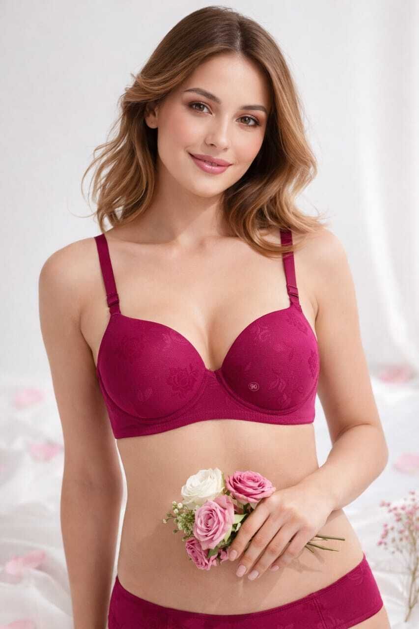 Women Full Coverage Heavily Padded Bra-image-44