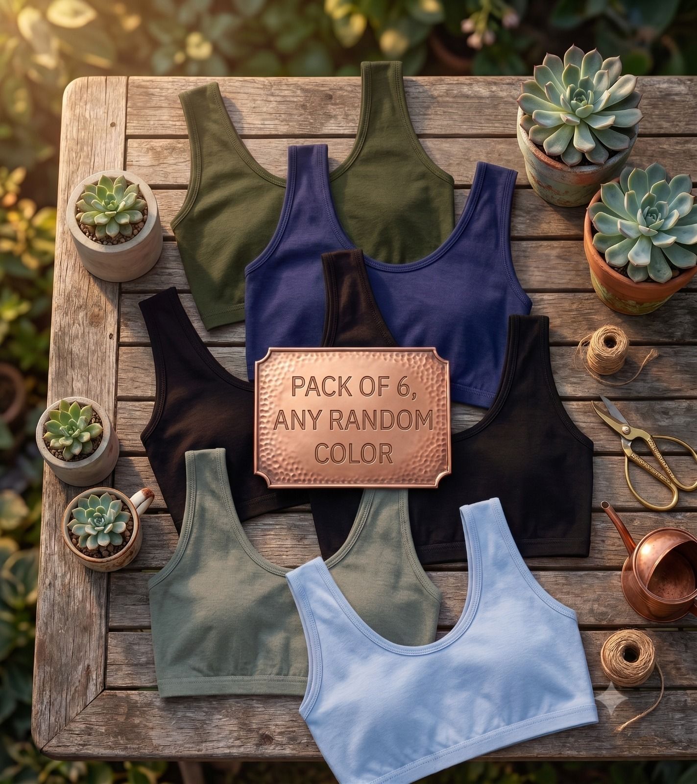 Pack of 6 Women Everyday Non Padded Bra-image-7