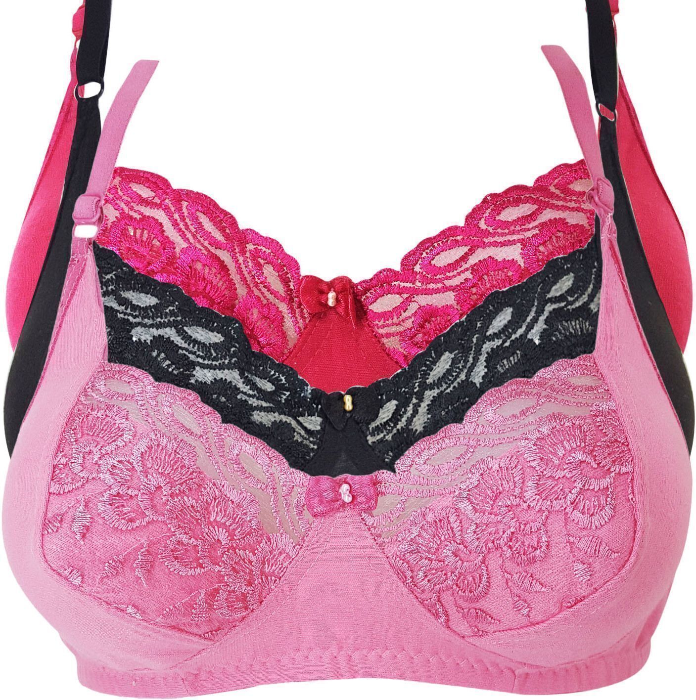 x-well Pack of 3 Women Everyday Non Padded Bra-picture-13