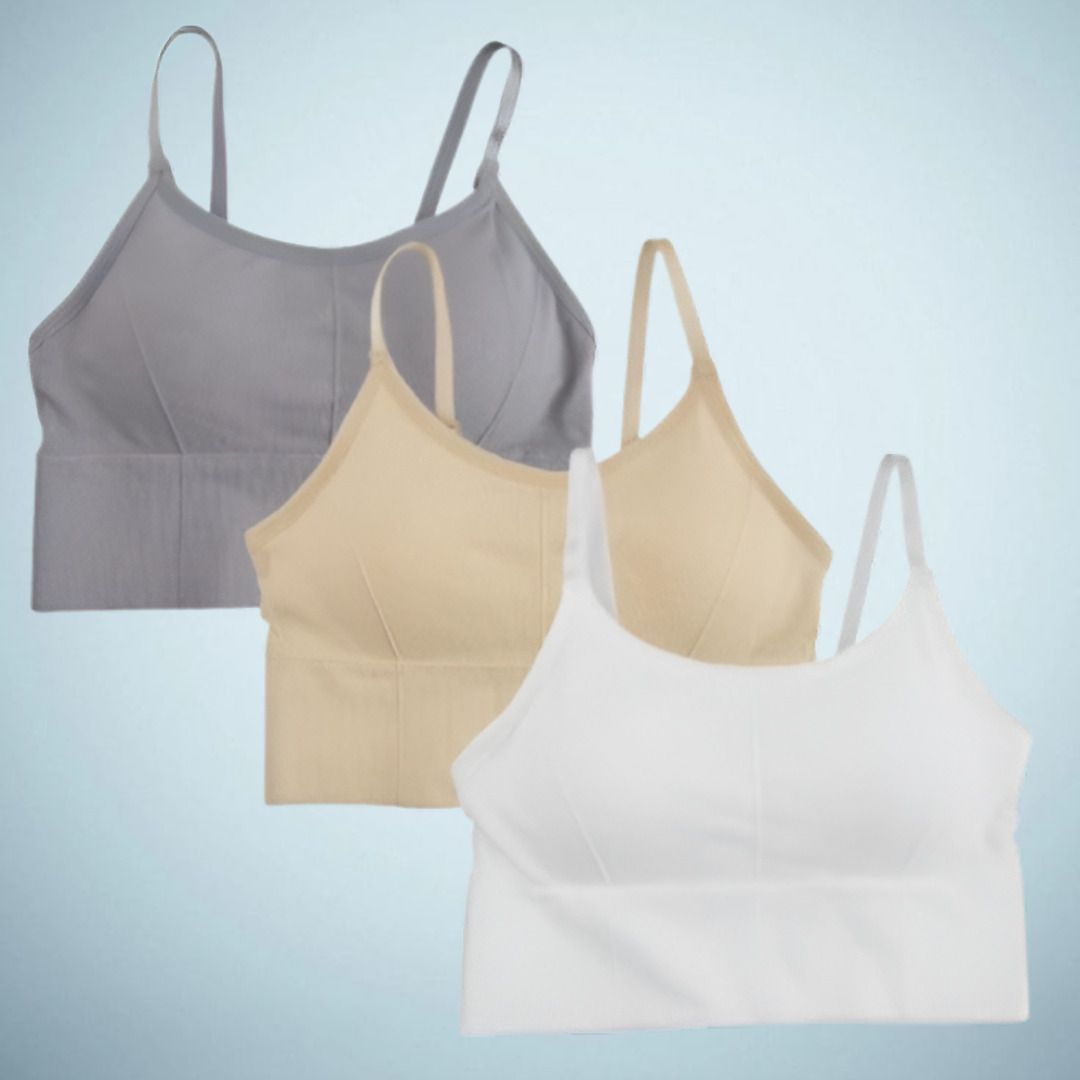 Women Sports Heavily Padded Bra-image-12