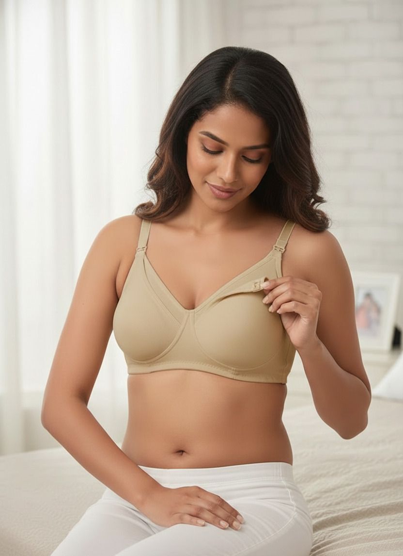 Women Maternity/Nursing Non Padded Bra-image-38