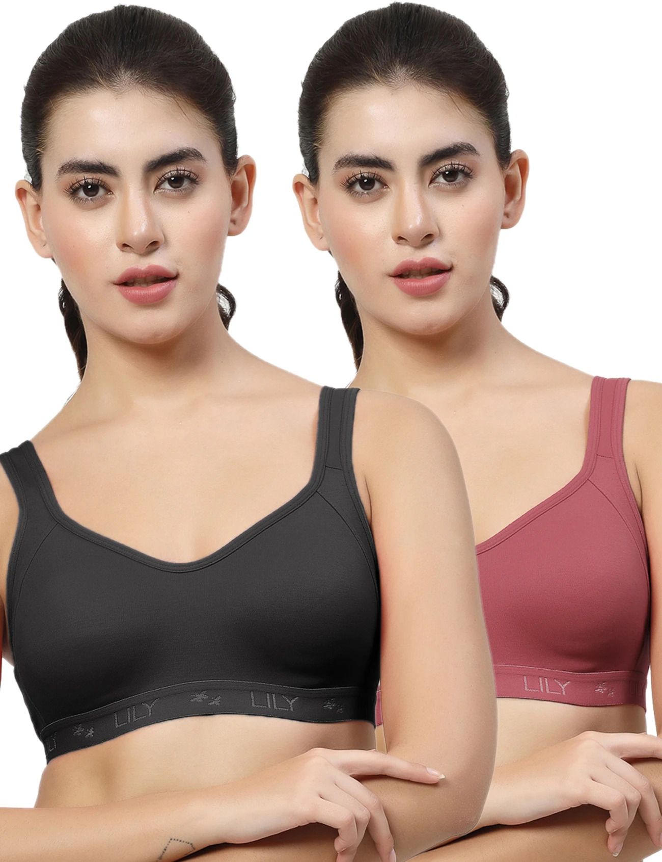 lily Women Sports Non Padded Bra-picture-30