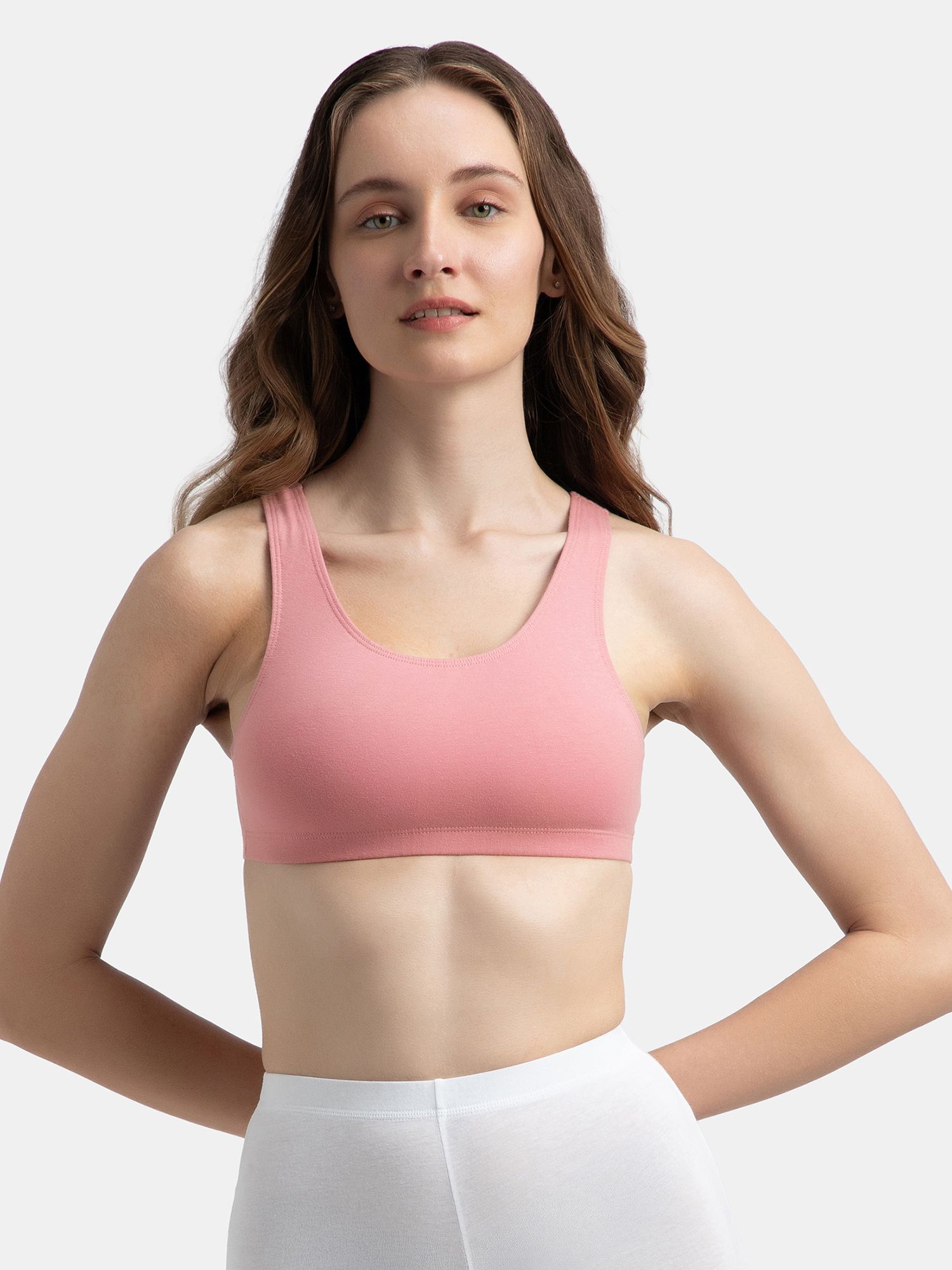 Women Cami Bra Non Padded Bra-image-3