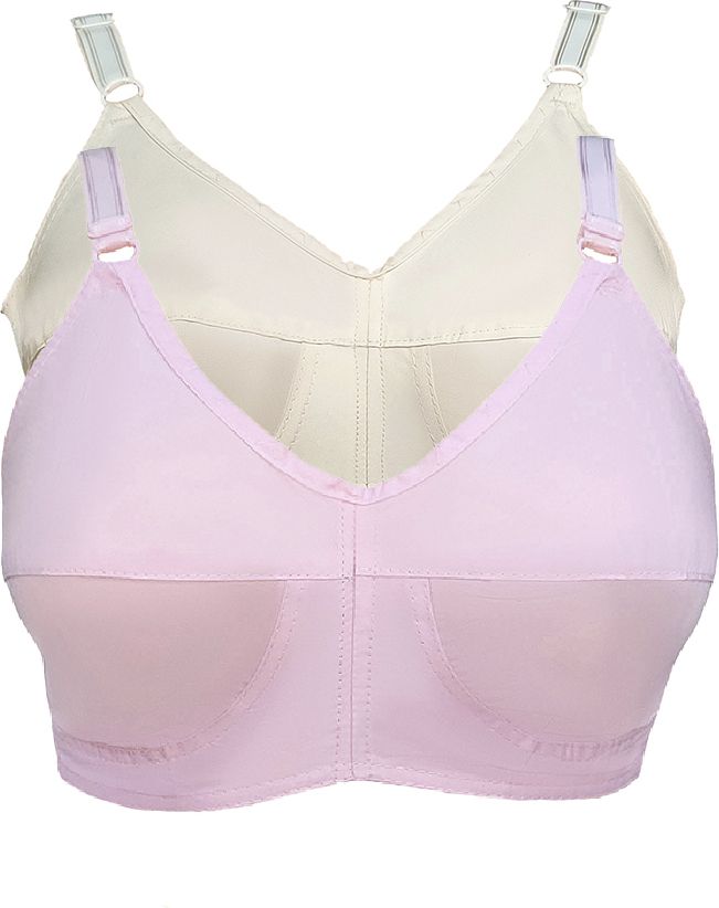 Pack of 2 Women Full Coverage Non Padded Bra-image-22