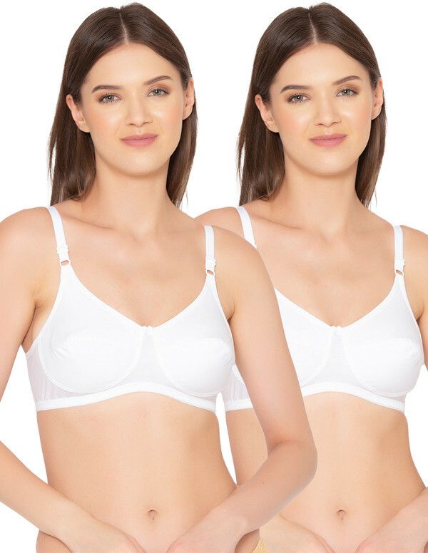 groversons paris beauty Pack of 2 Women Full Coverage Non Padded Bra-picture-12