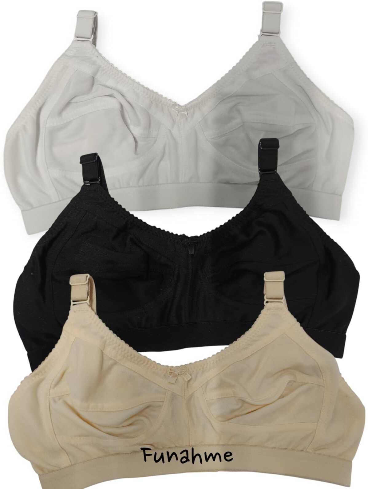 Pack of 3 Women Full Coverage Non Padded Bra