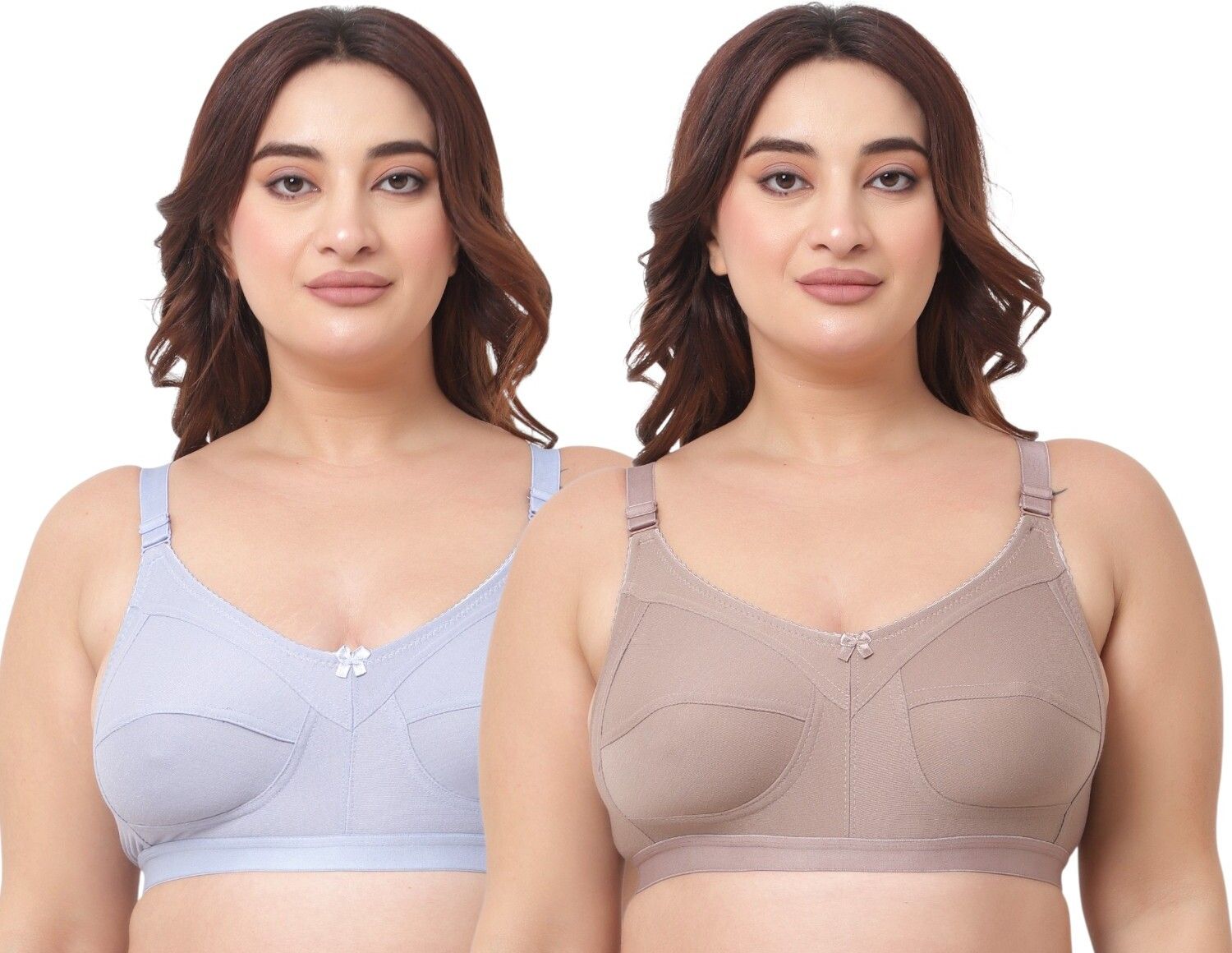 underbukse Pack of 2 Women Minimizer Non Padded Bra-picture-11