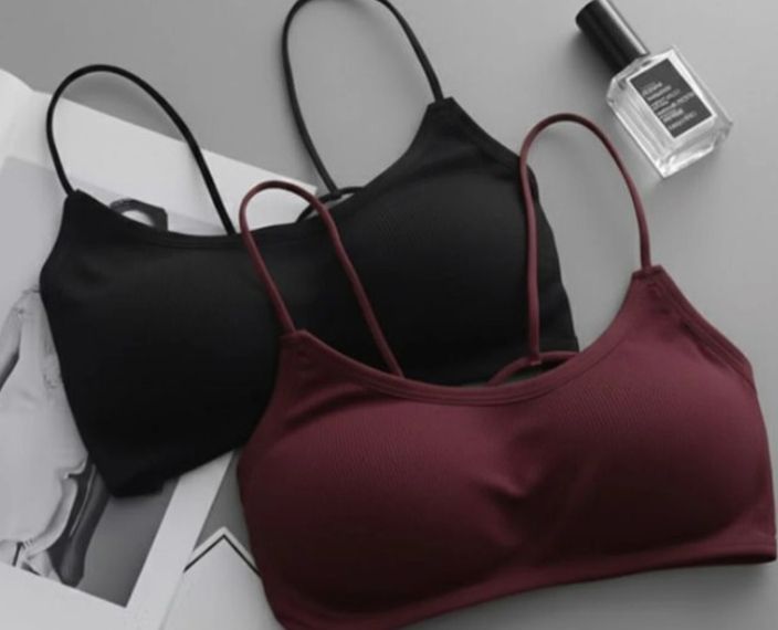 Pack of 2 Women Bralette Non Padded Bra-image-4