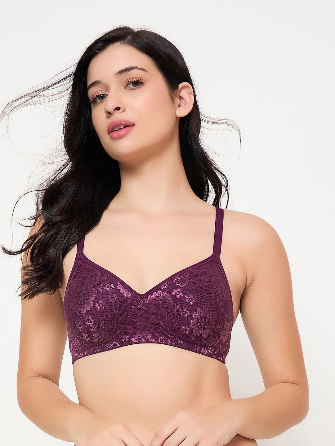 Women T-Shirt Lightly Padded Bra-image-17