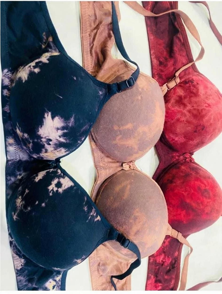 Pack of 3 Women T-Shirt Lightly Padded Bra-image-28