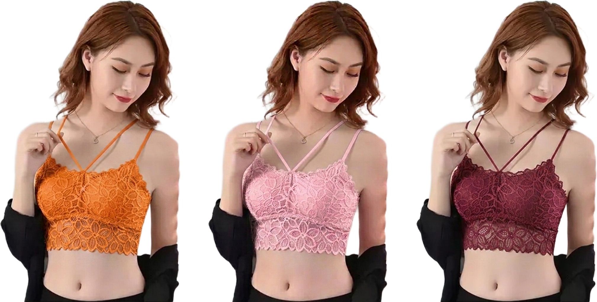 shreeshyam Pack of 3 Women Everyday Lightly Padded Bra-picture-18