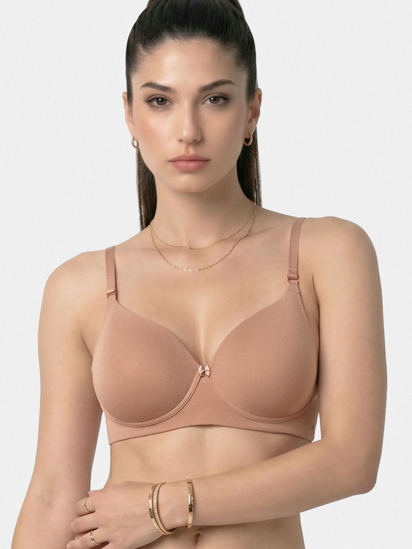 Women Full Coverage Heavily Padded Bra-image-6