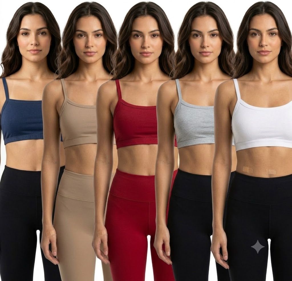 Pack of 5 Women Everyday Non Padded Bra-image-48