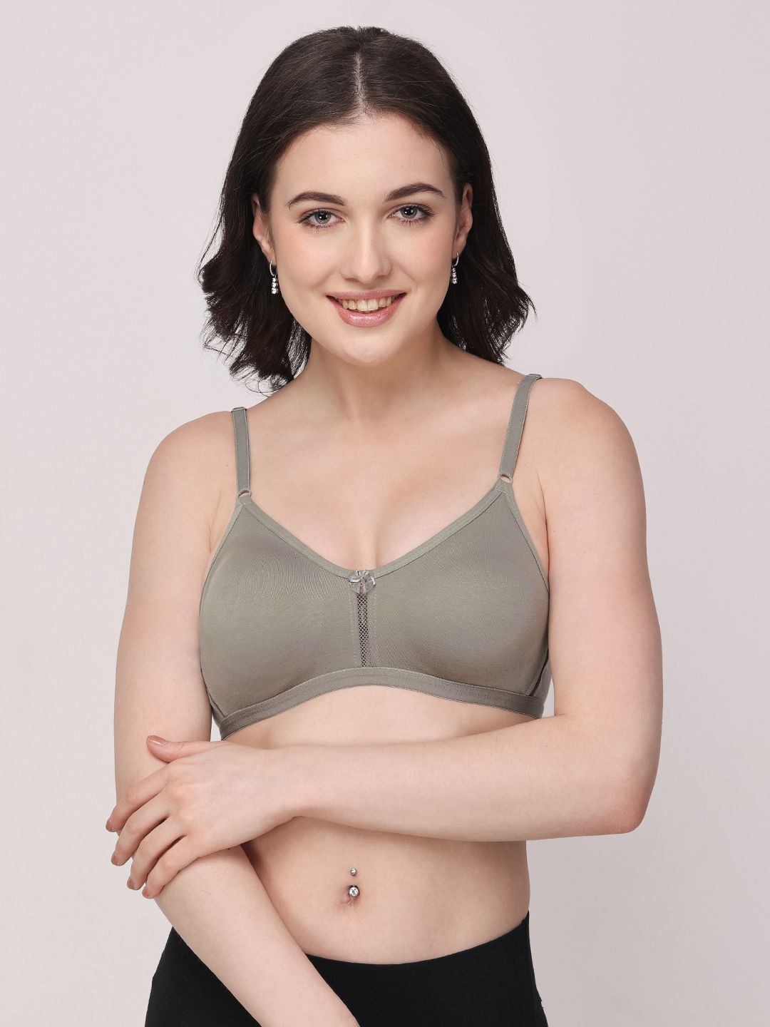 floret Women T-Shirt Non Padded Bra-picture-40