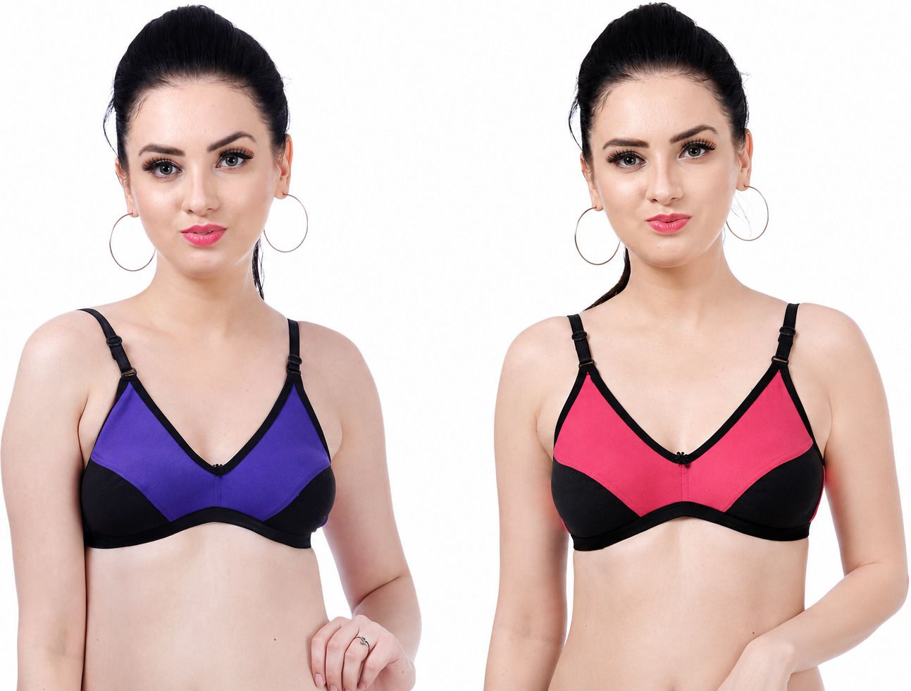Pack of 2 Women Everyday Non Padded Bra-image-26