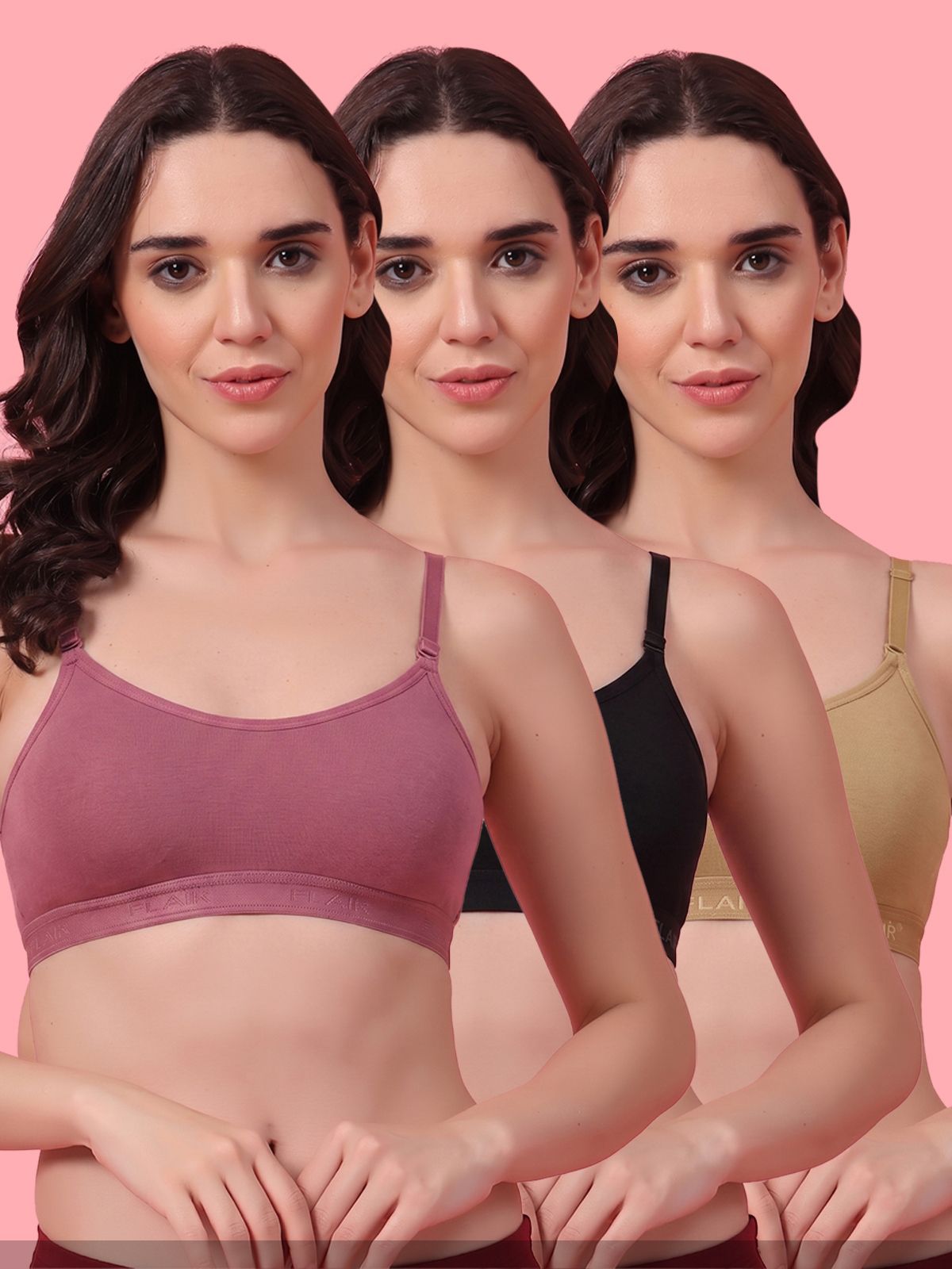 shyam sons flair Women Sports Non Padded Bra-picture-16