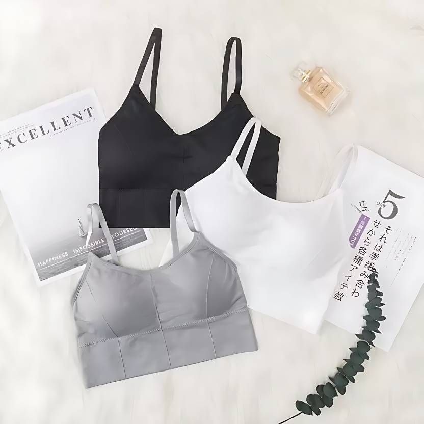 Pack of 3 Women Everyday Lightly Padded Bra-image-32