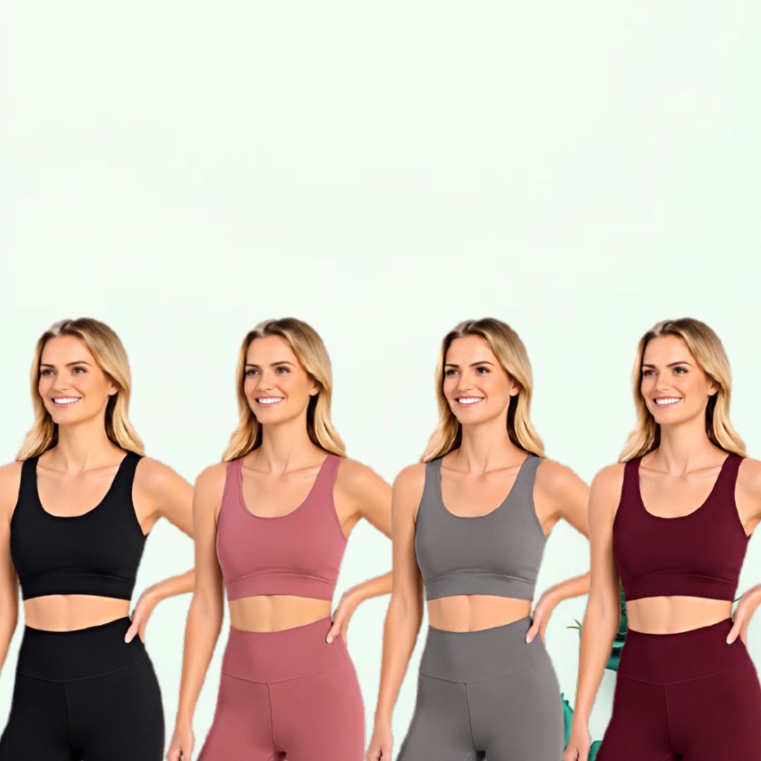 Women Sports Non Padded Bra-image-7