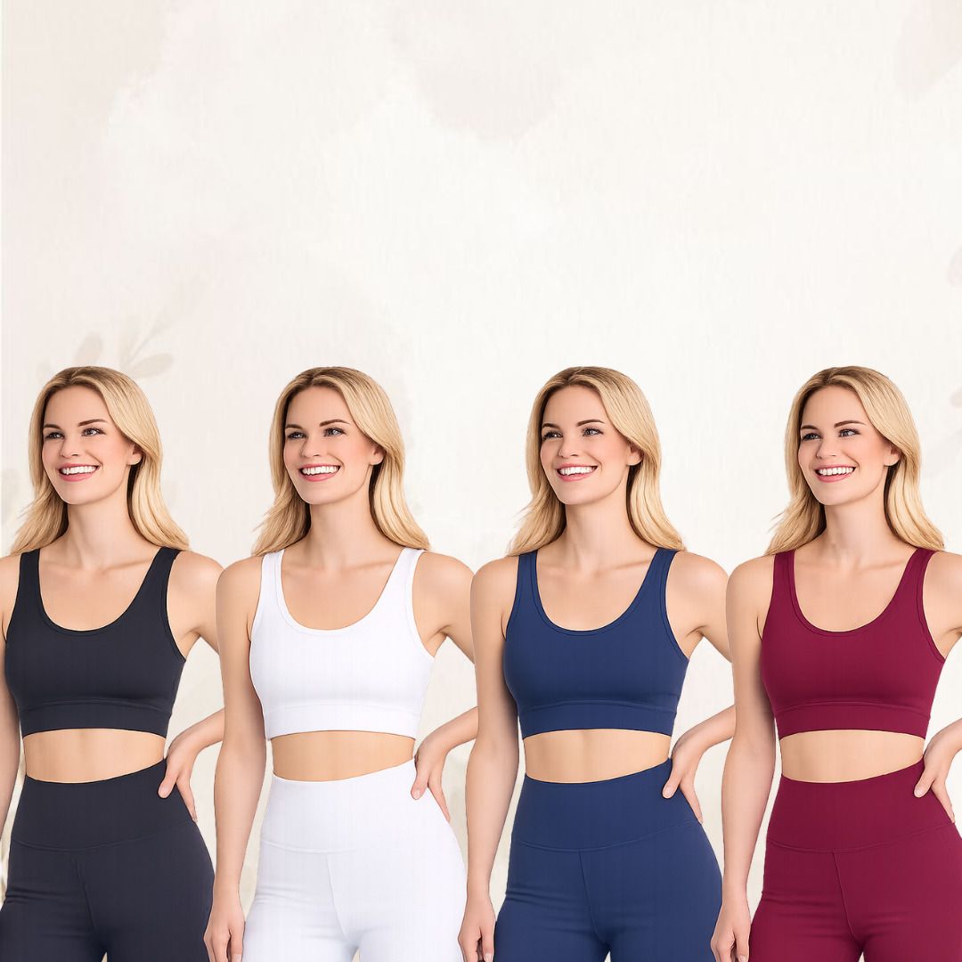 Women Sports Non Padded Bra-image-33