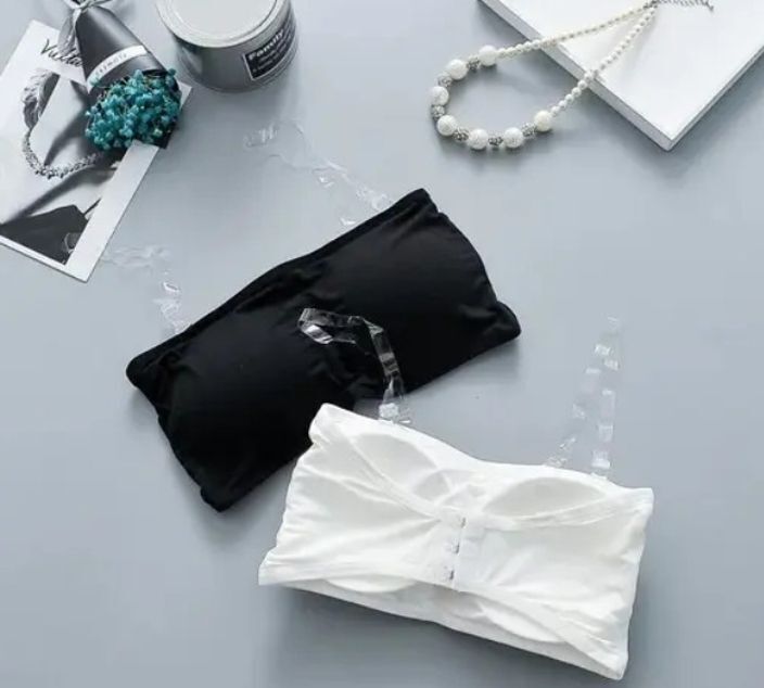 Pack of 2 Women Bandeau/Tube Lightly Padded Bra