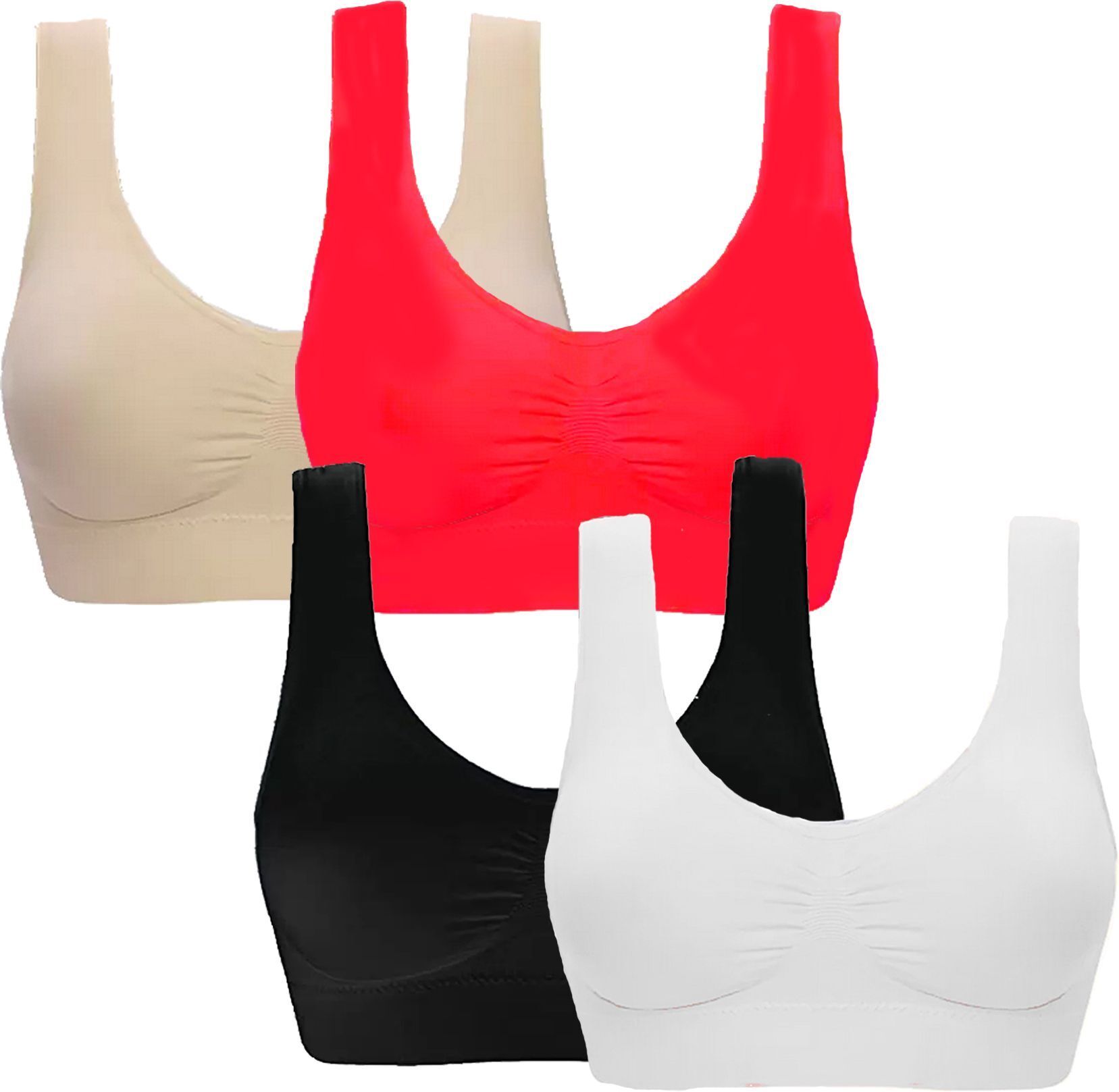 Women Sports Non Padded Bra-image-43